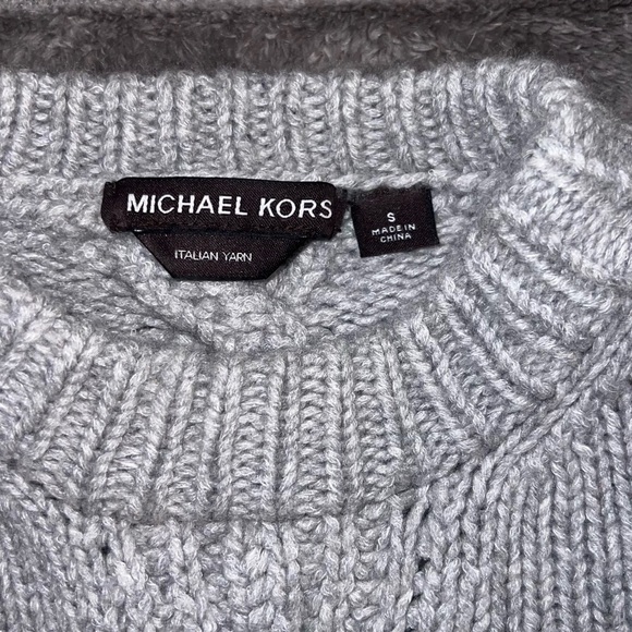Michael Kors Grey Cashmere and Linen Sweater! - Picture 3 of 6